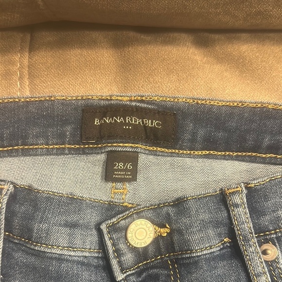 Banana Republic Blue Denim Shorts - Picture 2 of 7